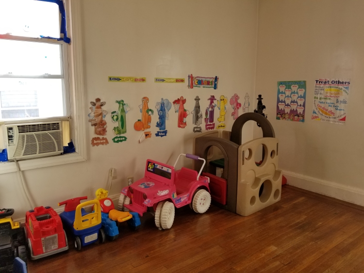 The Little Lambs Day School playroom